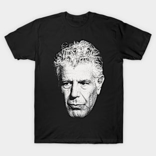 Portrait Anthony Bourdain T-Shirt